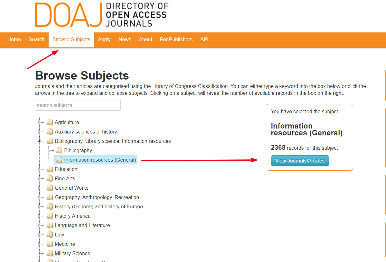 DOAJ: tisíce open-access vědeckých časopisů na jednom místě