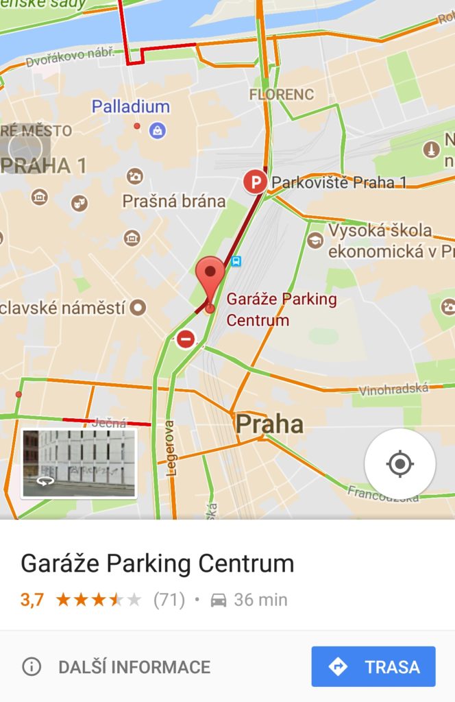 parkování:google