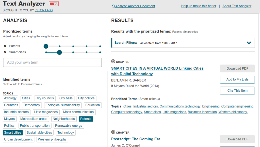 Text Analyzer