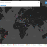 Rozhraní MapD Tweet Map