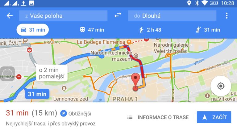 Google Mapy pomohou v Praze s parkováním Google Mapy pomohou v Praze s parkováním