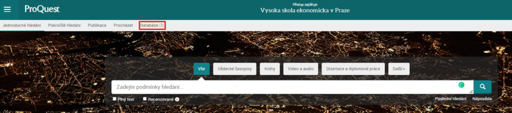 APA Psyclnfo: Největší databáze z oboru psychologie