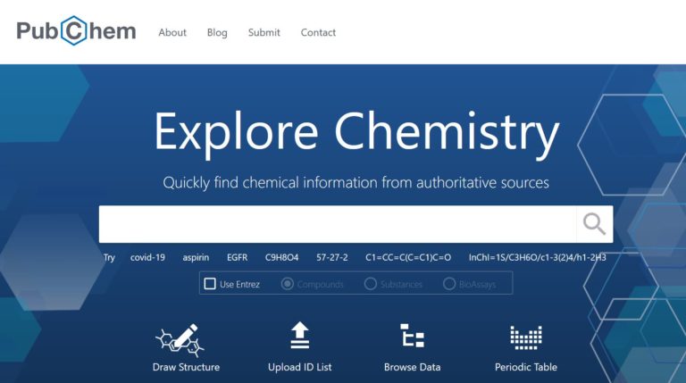 PubChem: over 100 million compounds