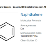 Snímek obrazovky chemspider.com