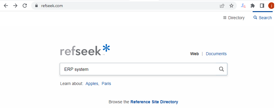 Refseek: Síla 24 adresářů na vyhledávání