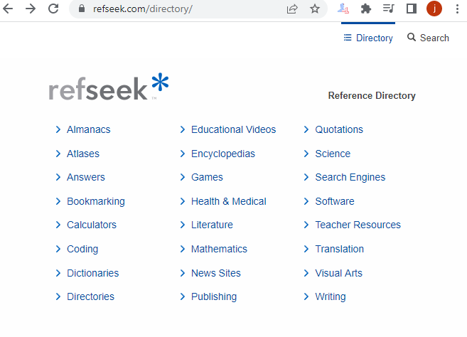 Refseek: Síla 24 adresářů na vyhledávání