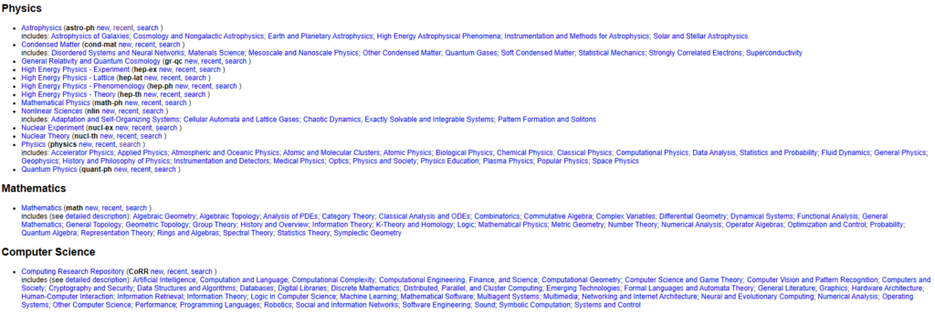 Arxiv.org: The role of grey literature in competitive intelligence