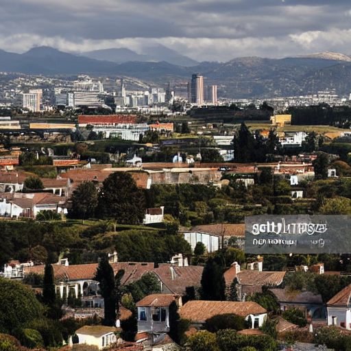 Rizika generativní AI pro syntézu obrazu Vodoznak Getty Images v obrázku vygenerovaném pomocí AI nástroje Stable Diffusion